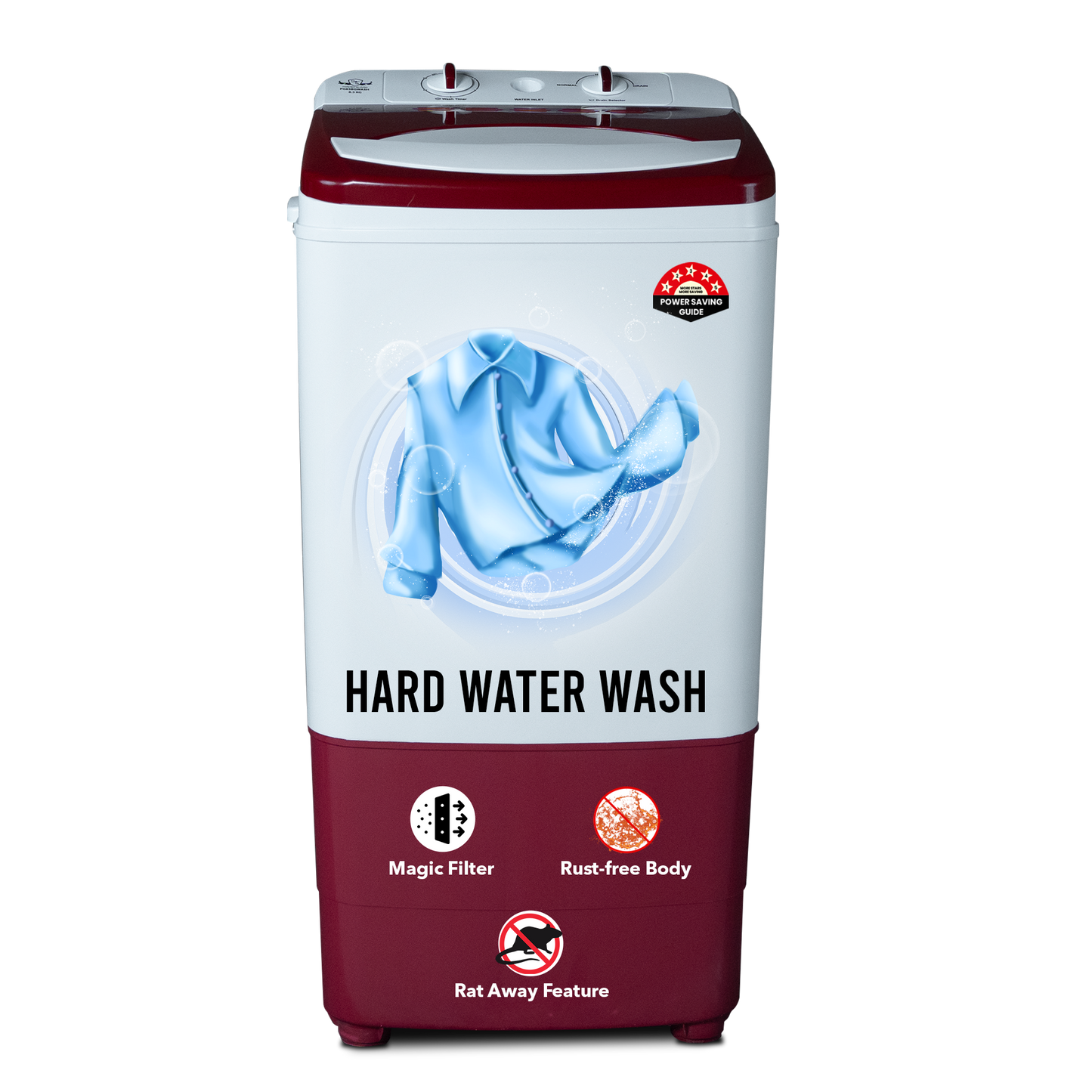 Power Guard 8.5 KG Top Load washer Only