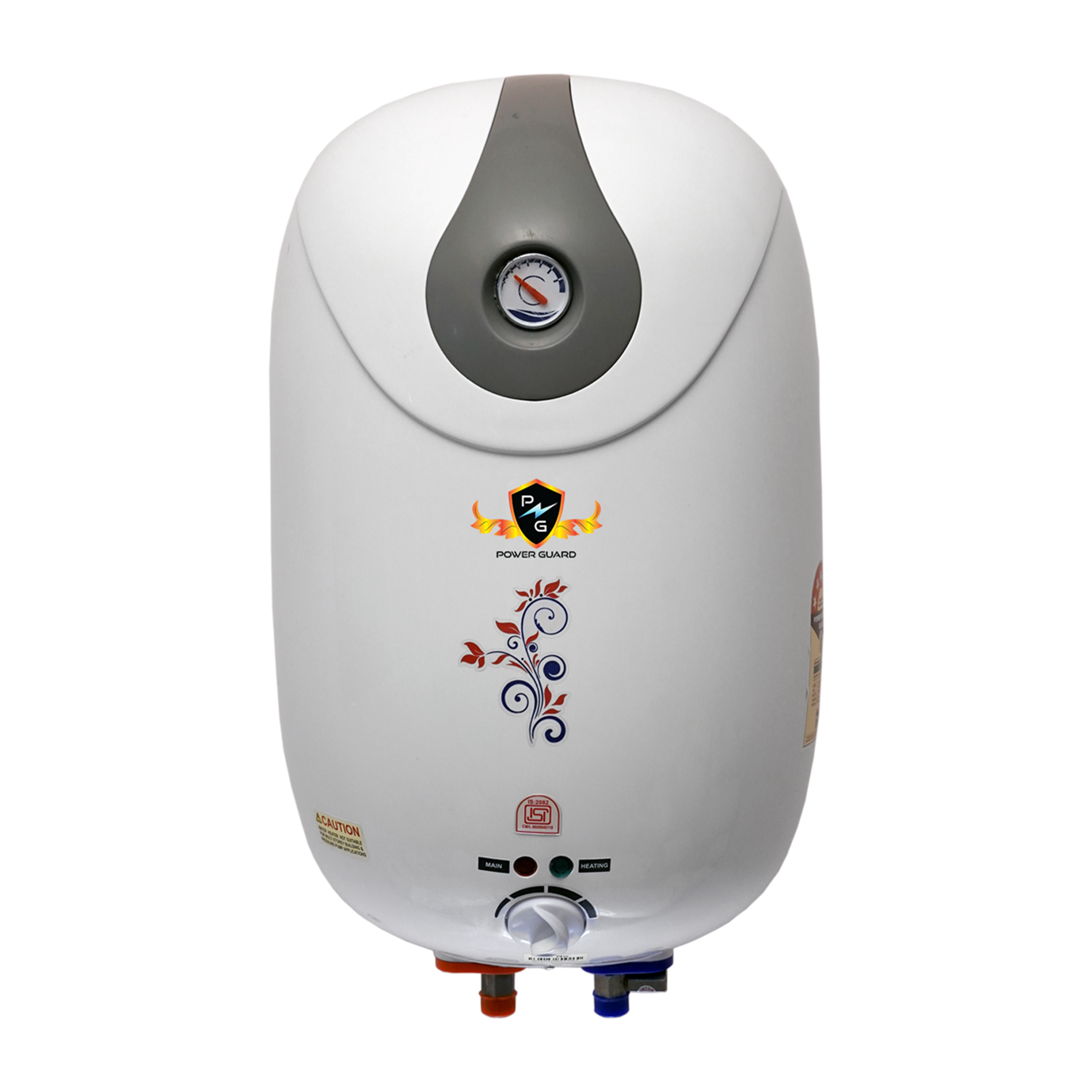 Water Geyser Power Guard 6L Storage Water Heater Geyser (White, PG-A