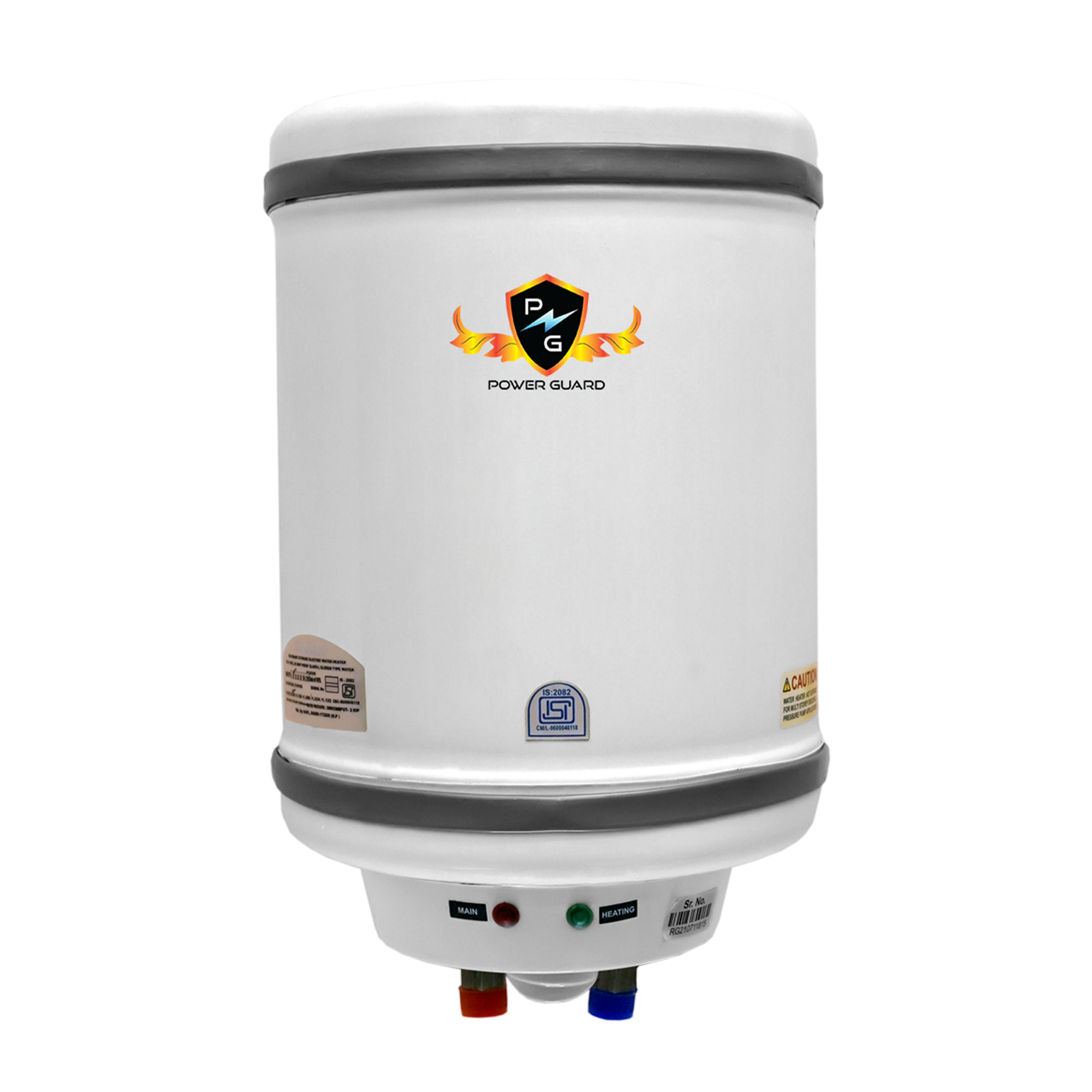 Water Geyser Power Guard 50L Storage Water Heater Geyser (White, PG-