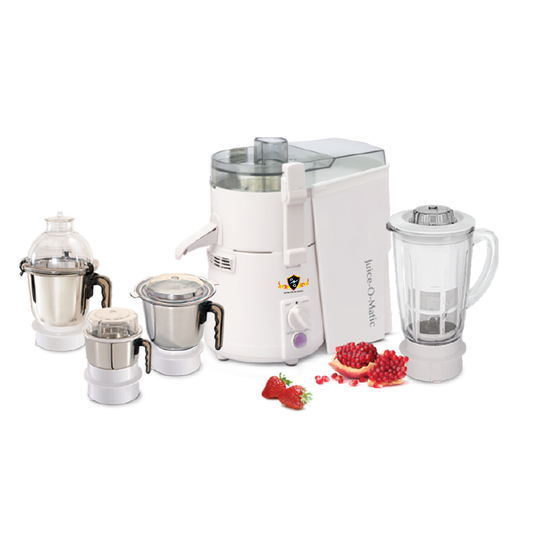 Juicer Mixer Grinder: Power Guard ALL-IN-ONE 925 Watts SM SERIES (3 Jars + 1 Plastic Poly Jar with Fruit Filter)