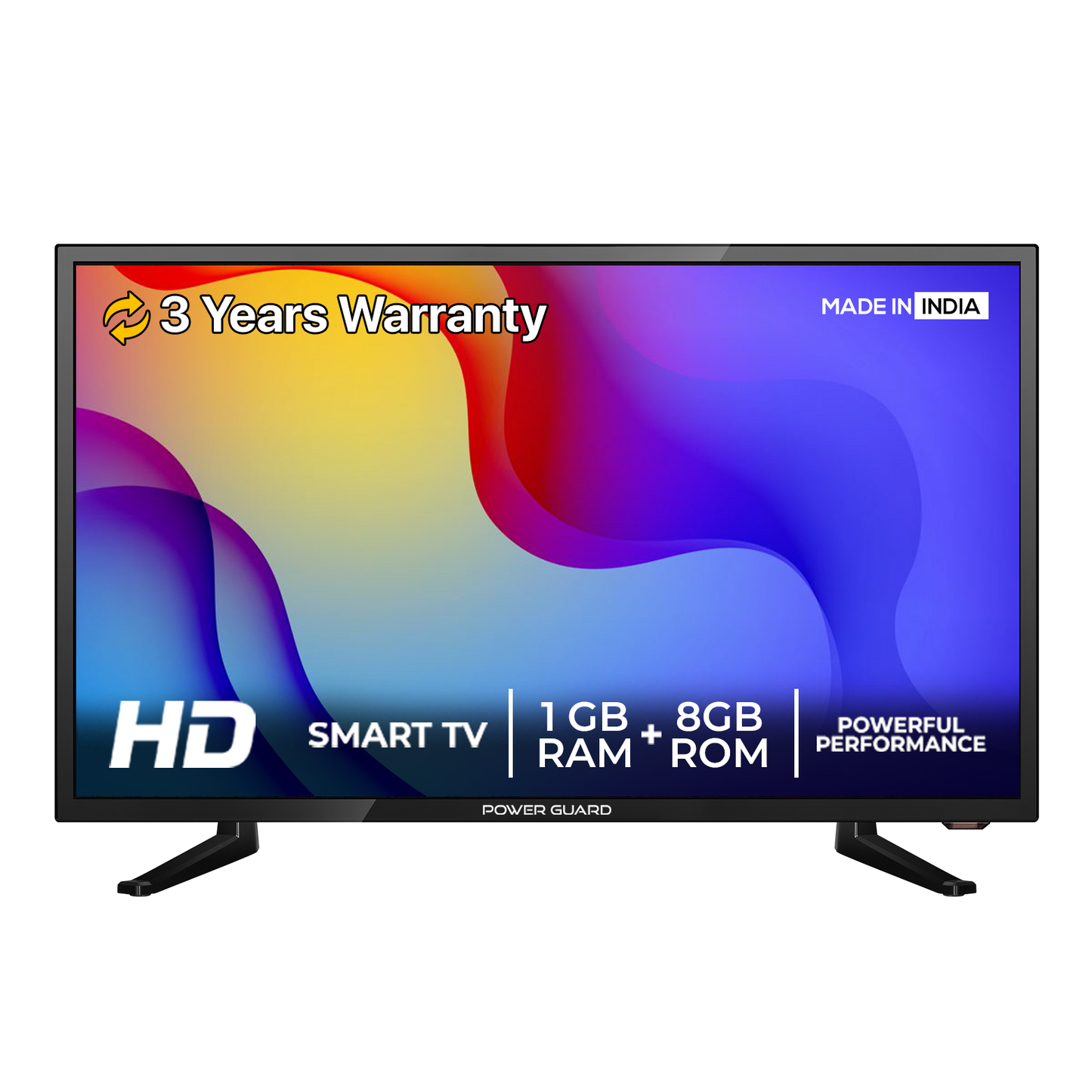 LED TV: Power Guard 60 cm (24 inch) HD Ready LED Smart Android TV (PG 24 S1)