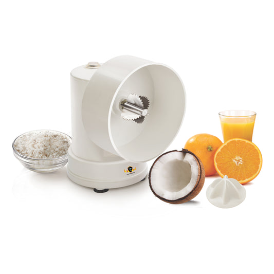 Coconut Grater: Power Guard Coconut Grater With Citrus Juicer (400 Watts)