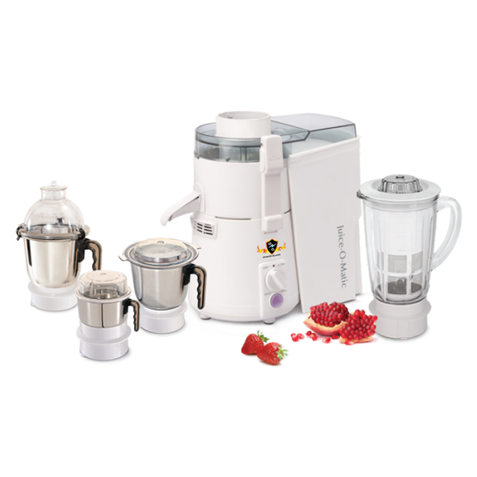 Juicer Mixer Grinder: Power Guard ALL-IN-ONE 925 Watts XL Series (3 Jars + 1 Plastic Poly Jar with Fruit Filter)