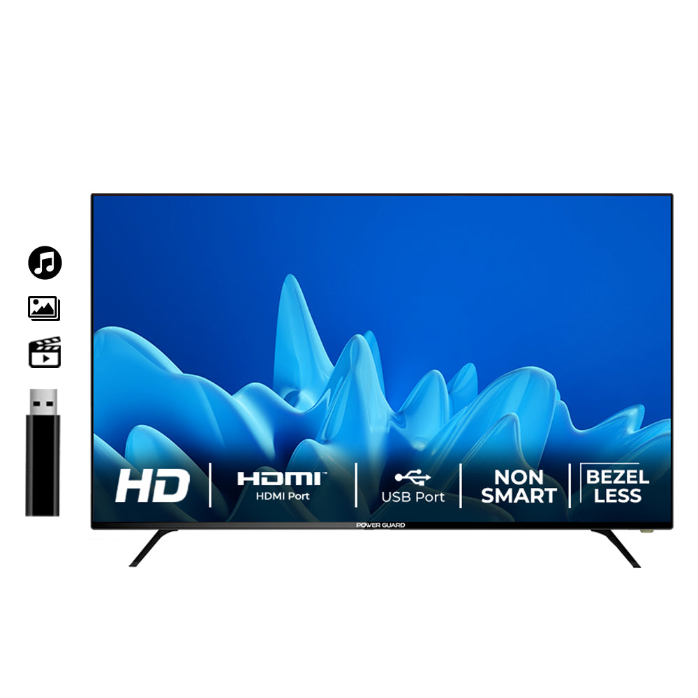 LED TV:- Power Guard 80 cm (32 inch) Frameless HD Ready LED TV (PG 32 N)