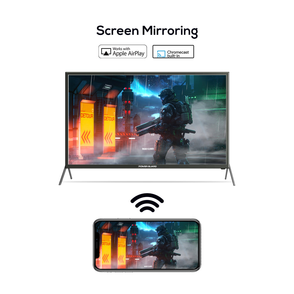 LED TV:- Power Guard 80 cm (32 inch) HD Ready LED Smart Android TV (PG 32 SVC)