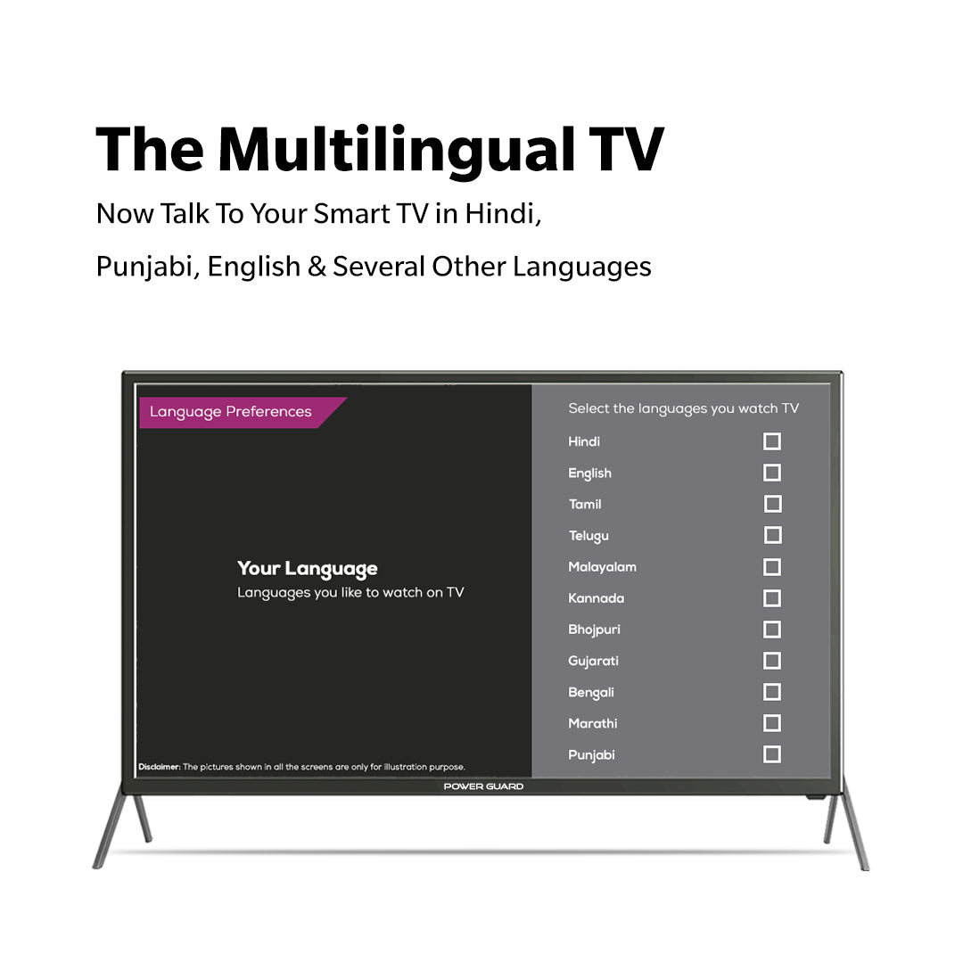 LED TV:- Power Guard 80 cm (32 inch) HD Ready LED Smart Android TV (PG 32 SVC)