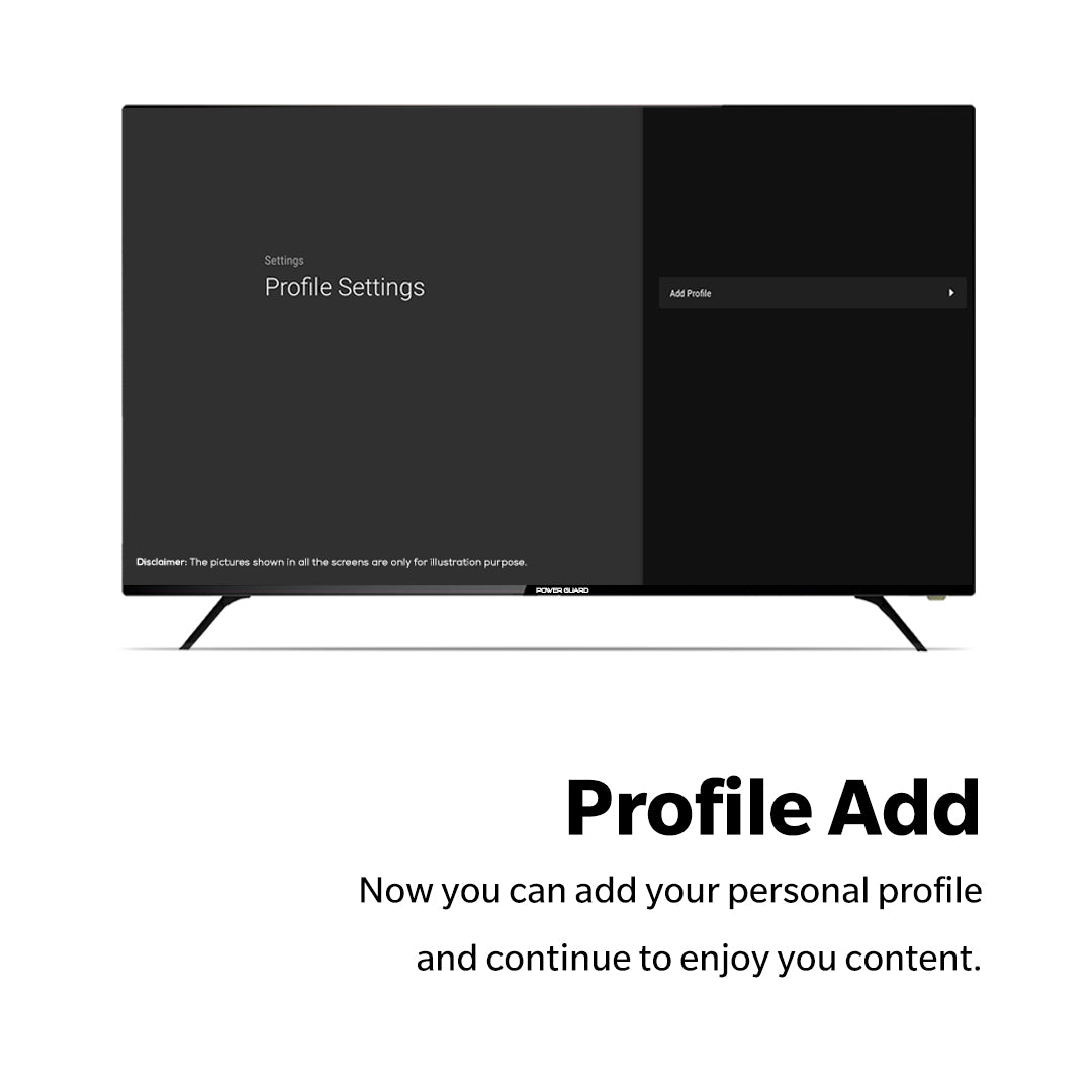 LED TV: Power Guard 80 cm (32 inch) Frameless HD Ready LED Smart Android TV (PG 32 S)