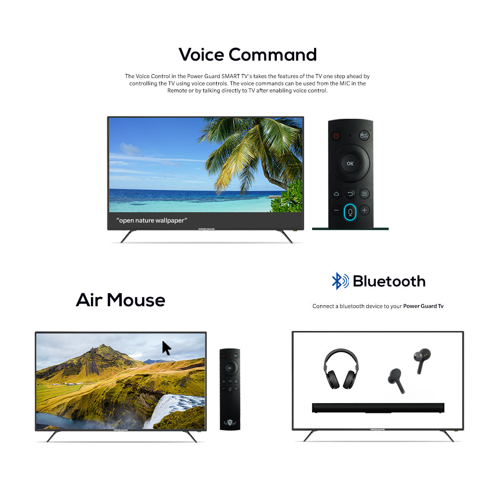 LED TV: Power Guard Ultra HD (4K) LED Smart Android TV (PG 75 4K)