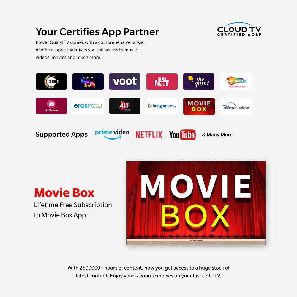 LED TV: Power Guard Ultra HD (4K) LED Smart Android TV (PG 75 4K)