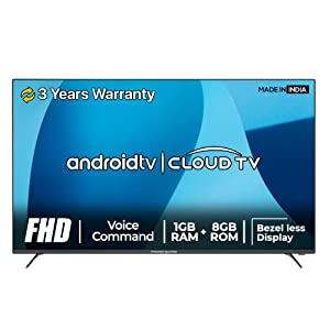  "Get peace of mind with our 43 inch LED TV with 3 years warranty"