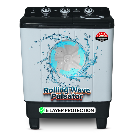 Power Guard Semi-Automatic Washing Machine 7.5 kg