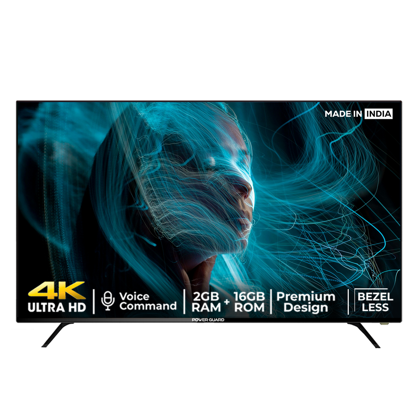 LED TV: Power Guard 189 cm ( 75 Inch) Ultra HD (4K) LED Smart Android TV  (PG 75 4K)