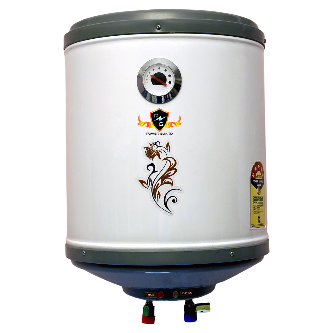 Water Geyser : Power Guard 25L Storage Water Heater Geyser (White, PG-DECO-25)