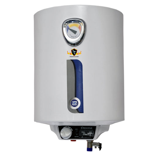 Water Geyser : Power Guard 25L Storage Water Heater Geyser With Glass Line Vertical Tank (White, PG-GL-VERTICAL-25)