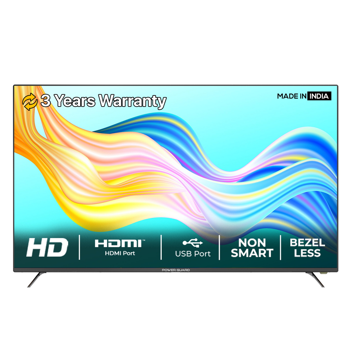 LED TV:- Power Guard 80 cm (32 inch) Frameless HD Ready LED TV  (PG 32 N)