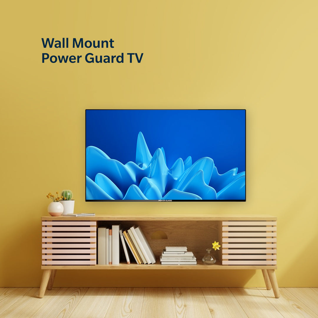 LED TV: Power Guard 109 cm (43 inch) Frameless Full HD LED Smart Android TV (PG 43 SVC)