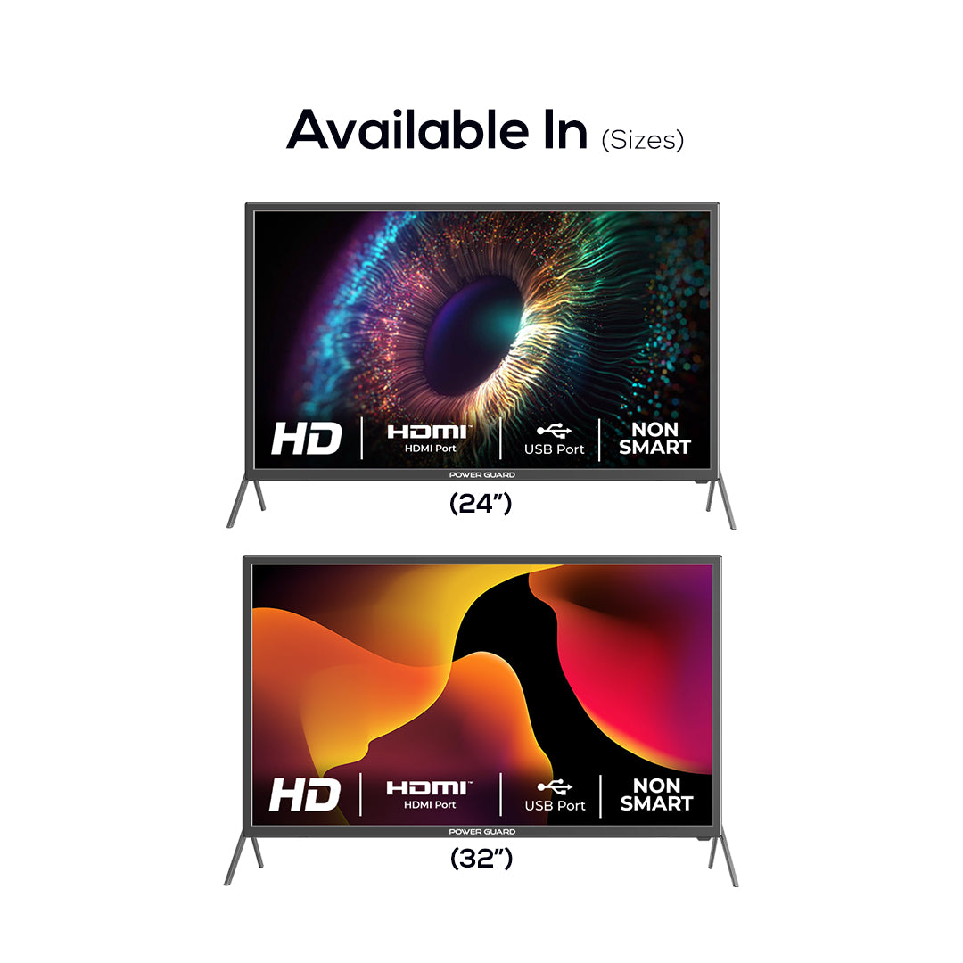 LED TV: Power Guard 60 cm (24 inch) HD Ready LED TV (PG 24 N)