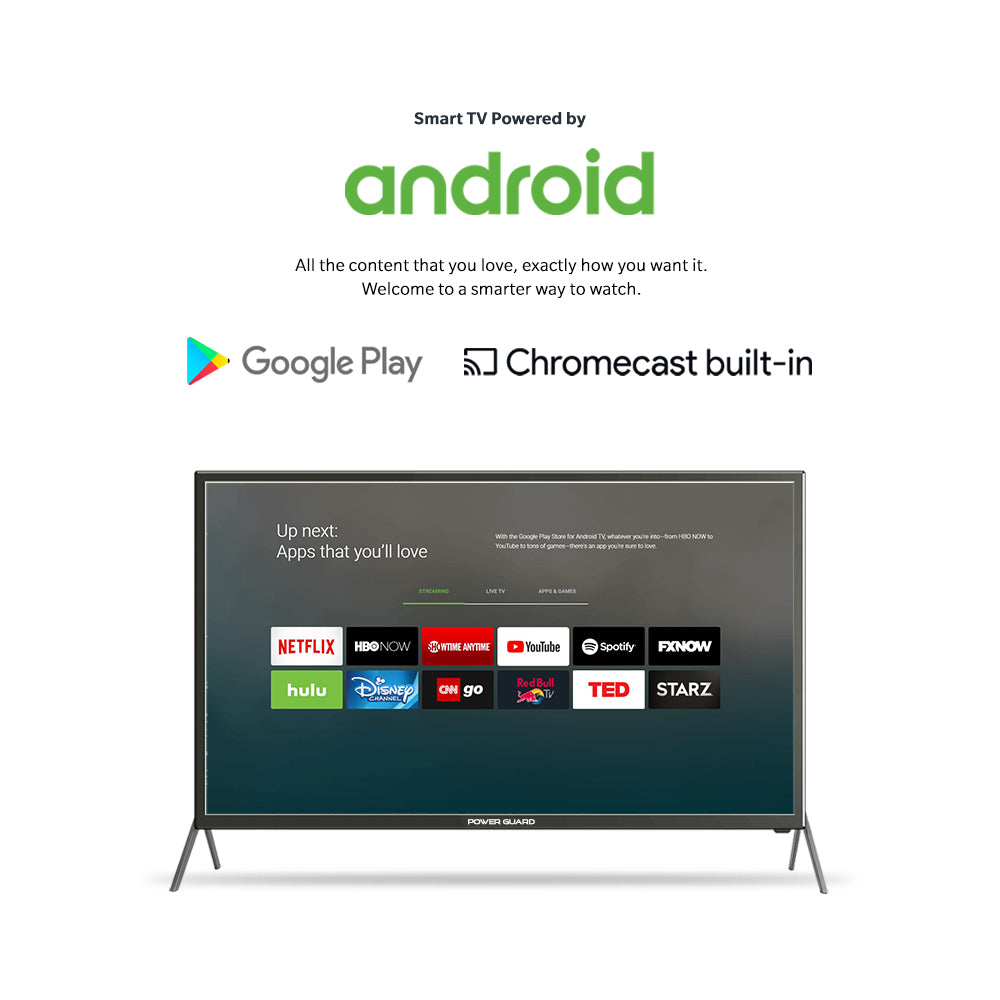 LED TV: Power Guard 98 cm (40 inch) HD Ready LED Smart Android TV (PG 40 SVC)