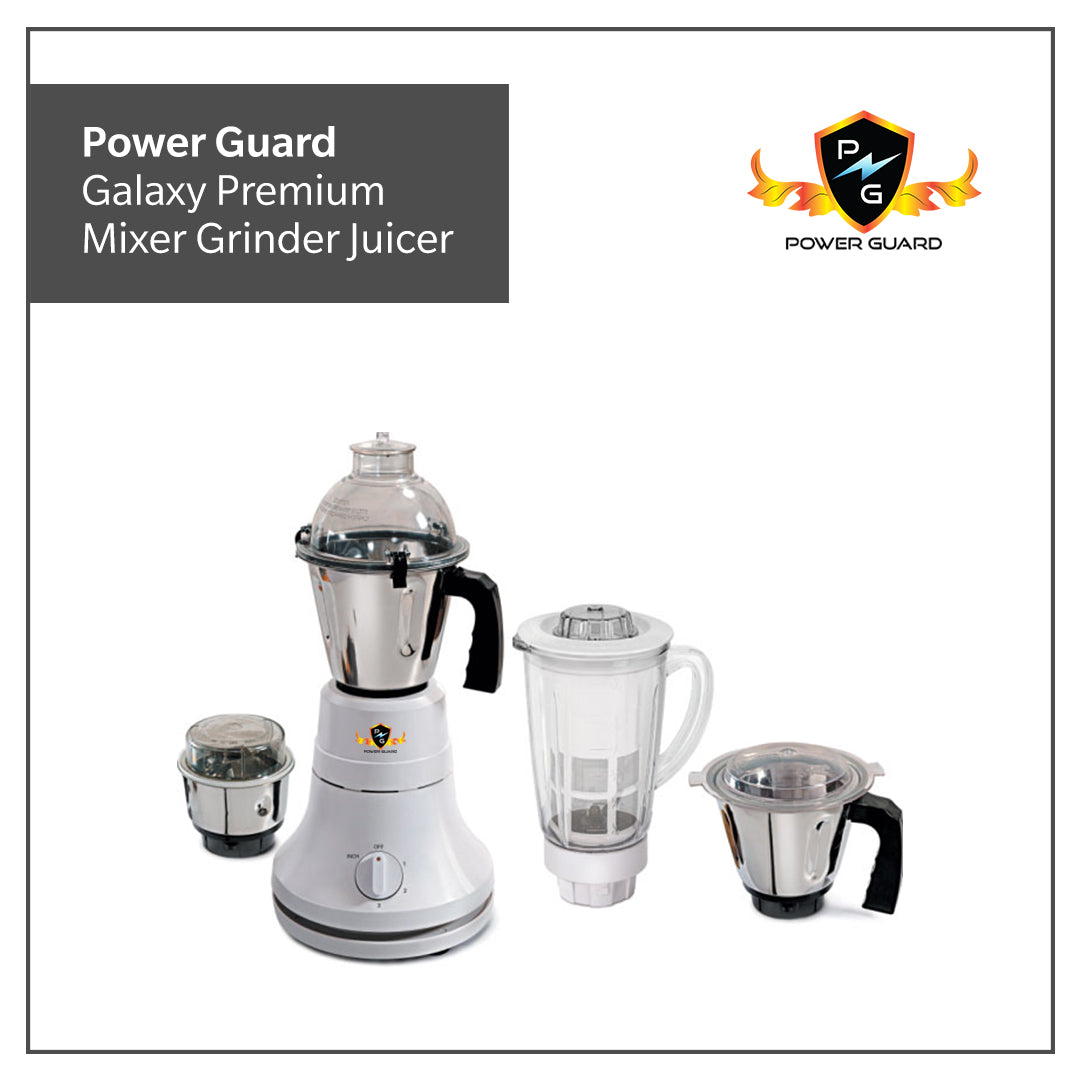 Mixer Grinder: Power Guard Galaxy Premium Mixer (1.1 HP)( 4 Jars)